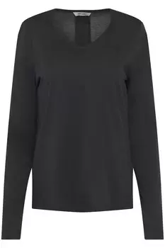 Лонгслив Gina Laura, антрацит