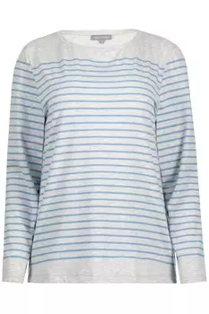 Лонгслив Gina Laura, цвет himmelblau