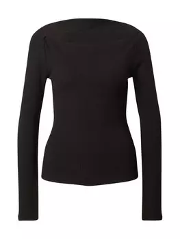 Лонгслив Gina Tricot, черный