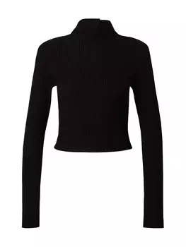 Лонгслив Gina Tricot, черный