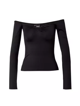 Лонгслив Gina Tricot Shirt, черный