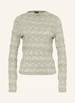 Лонгслив gina tricot, светло-зеленый