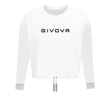Лонгслив Givova Cropped, белый