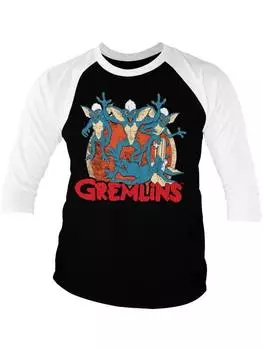 Лонгслив Gremlins, белый