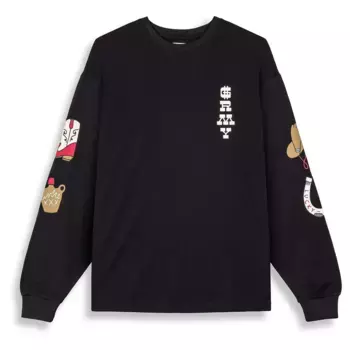 Лонгслив Grimey Lone Hand, черный