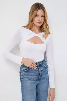 Лонгслив Guess, белый