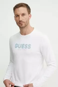 Лонгслив Guess, белый