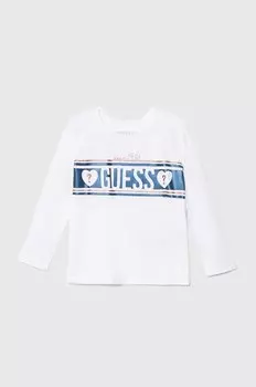 Лонгслив Guess, белый