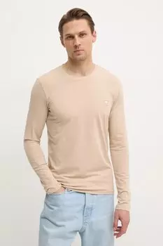 Лонгслив Guess, бежевый