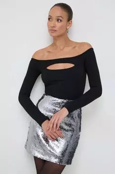 Лонгслив Guess, черный