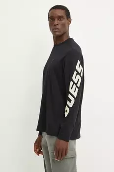 Лонгслив Guess, черный