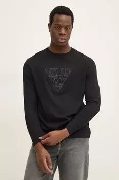 Лонгслив Guess, черный
