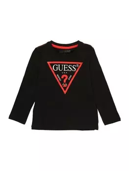 Лонгслив GUESS, черный