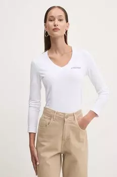 Лонгслив Guess Jeans, белый