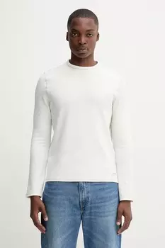 Лонгслив Guess Jeans, бежевый