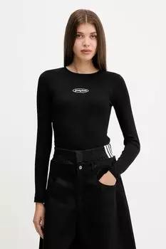 Лонгслив Guess Jeans, черный