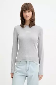 Лонгслив Guess Jeans, серый