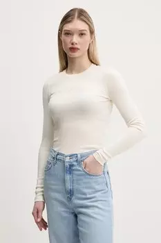 Лонгслив Guess Originals, бежевый