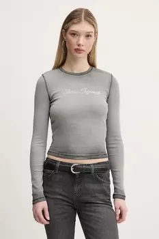 Лонгслив Guess Originals, серый