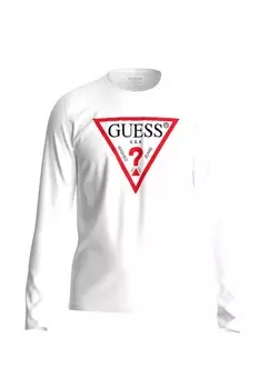 Лонгслив Guess Shirt, белый