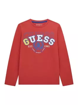 Лонгслив GUESS Shirt, красный