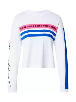 Лонгслив GUESS Shirt Paola, белый