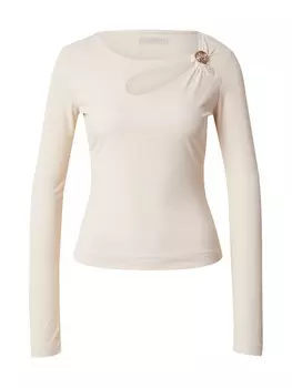 Лонгслив GUESS Shirt ZAMA, светло-бежевый