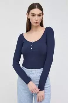 Лонгслив Guess, темно-синий