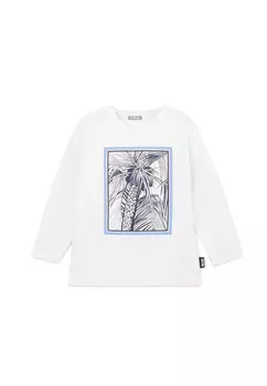 Лонгслив Gulliver Langarmshirt, белый