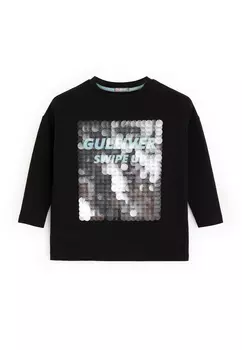 Лонгслив Gulliver Langarmshirt, черный