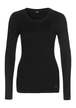 Лонгслив H.I.S, черный