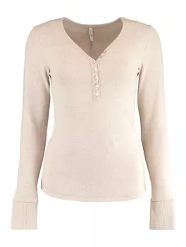 Лонгслив Hailys, бежевый