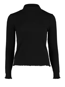 Лонгслив Hailys Shirt Ne44a, черный