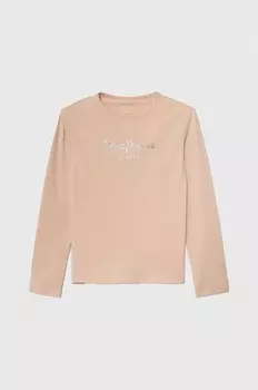 Лонгслив Hana Pepe Jeans, бежевый