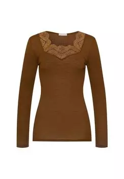 Лонгслив HANRO, цвет Gingerbread Damen