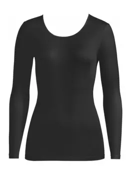 Лонгслив Hanro Pure Silk, черный