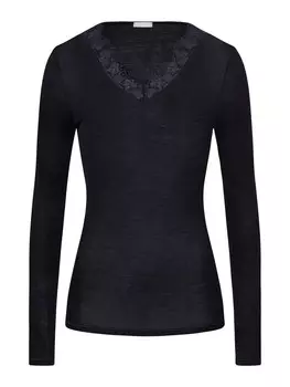 Лонгслив Hanro Shirt, черный