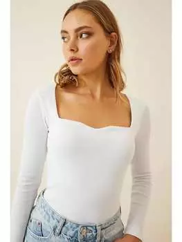 Лонгслив Happiness Istanbul, белый