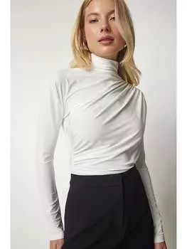 Лонгслив Happiness Istanbul, белый