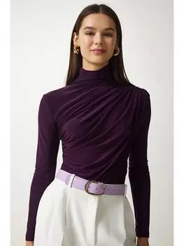 Лонгслив Happiness Istanbul, цвет pflaume