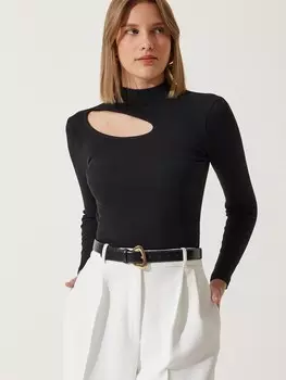 Лонгслив Happiness stanbul Shirt, черный