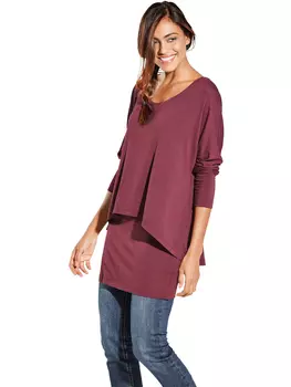 Лонгслив Heine, бордо