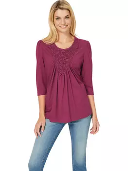 Лонгслив Heine, цвет Pflaume