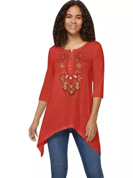 Лонгслив Heine, красный