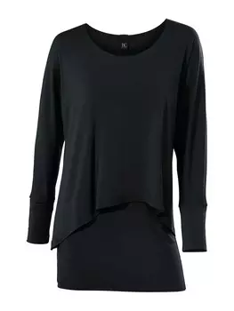 Лонгслив heine Shirt, черный