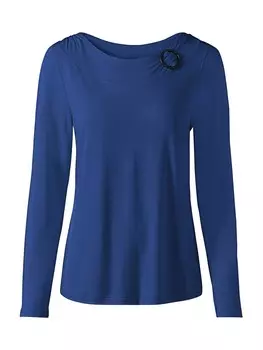 Лонгслив heine Shirt, королевский синий