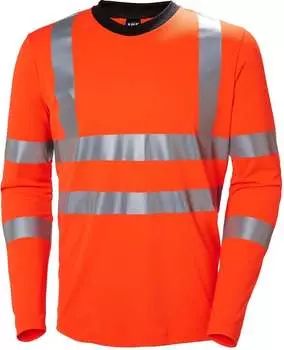 Лонгслив Helly Hansen Addvis, оранжевый