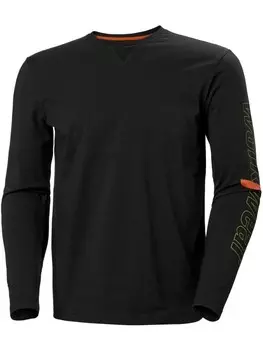 Лонгслив Helly Hansen Longsleeve, черный