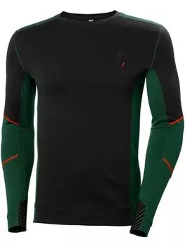Лонгслив Helly Hansen Longsleeve, зеленый