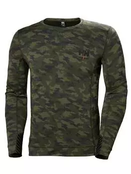 Лонгслив Helly Hansen Longsleeve, зеленый